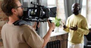 Two Men's Creating a Compelling Video Production